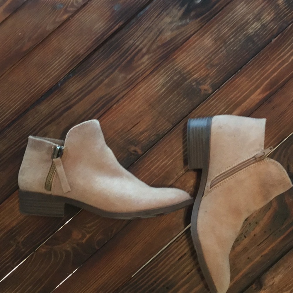 Suede Booties